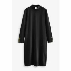 Barbour International Stretch Jersey Garcia Black Midi Dress -Barbour International Shop unnamed file 2181