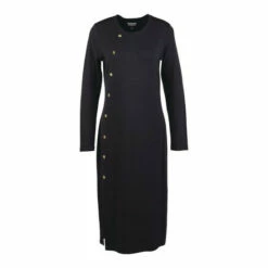 Barbour International Barbour® International Stretch Button Detail Santa Rosa Black Midi Dress -Barbour International Shop unnamed file 2197