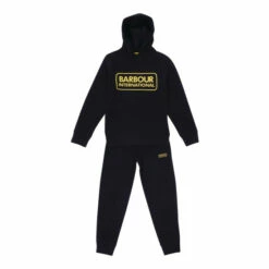 Barbour International Barbour® International Boys Essential Tracksuit Black -Barbour International Shop unnamed file 2285