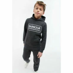 Barbour International Barbour® International Boys Dark Grey Essential Tracksuit -Barbour International Shop unnamed file 2297