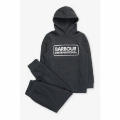 Barbour International Barbour® International Boys Dark Grey Essential Tracksuit -Barbour International Shop unnamed file 2302