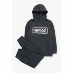 Barbour International Barbour® International Boys Dark Grey Essential Tracksuit -Barbour International Shop unnamed file 2305