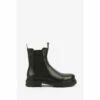 Barbour International Barbour® International Black Tank Chelsea Boots