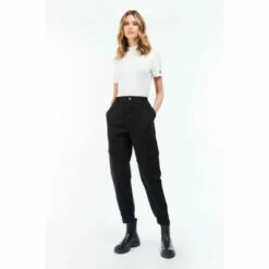 Barbour International Monaco Black Cargo Trousers -Barbour International Shop unnamed file 2478