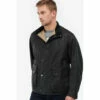 Barbour International Barbour® International Mid Jack Wax Black Jacket