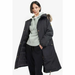 Barbour International Waterproof Blanca Black Parka Jacket -Barbour International Shop unnamed file 330