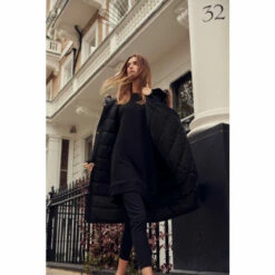 Barbour International Waterproof Blanca Black Parka Jacket -Barbour International Shop unnamed file 332