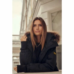 Barbour International Waterproof Blanca Black Parka Jacket -Barbour International Shop unnamed file 336