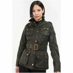 Barbour International Barbour® International Ladies Green Jacket -Barbour International Shop unnamed file 398