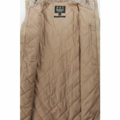 Barbour International Padded Longline Belted Trackline Beige Jacket -Barbour International Shop unnamed file 52