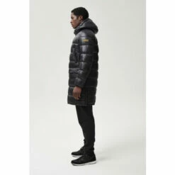 Barbour International Barbour® International Black Balfour Quilted Padded Parka Jacket -Barbour International Shop unnamed file 522