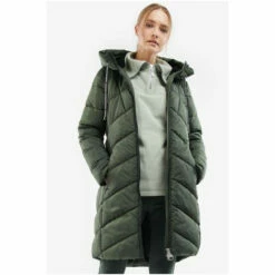 Barbour International Barbour® International Padded Salta Midi Jacket Green -Barbour International Shop unnamed file 569