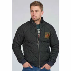 Barbour International Barbour® International Quilted Merchant Black Jacket