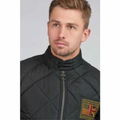 Barbour International Barbour® International Quilted Merchant Black Jacket -Barbour International Shop unnamed file 698