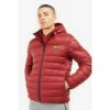 Barbour International Barbour® International Red Hooded Essential Quilted Jacket