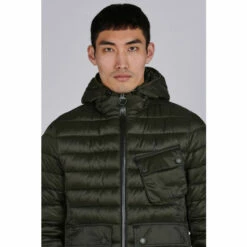 Barbour International Barbour® International Green Ouston Hooded Quilted Jacket 5 Barbour International Barbour® International Green Ouston Hooded Quilted Jacket -Barbour International Shop unnamed file 778