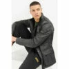 Barbour International Barbour® International Grey Tourer Ariel Polar Quilt Jacket