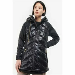 Barbour International Gloss Padded Hybrid Cobra Black Jacket -Barbour International Shop unnamed file 931