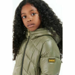 Barbour International Barbour® International Girls Green Salta Quilt Jacket -Barbour International Shop unnamed file 940