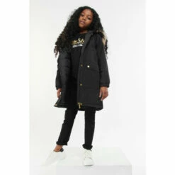 Barbour International Barbour® International Girls Black Blanca Jacket -Barbour International Shop unnamed file 96