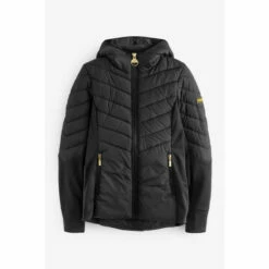 Barbour International Black Padded Hybrid Allen Jacket -Barbour International Shop unnamed file 983
